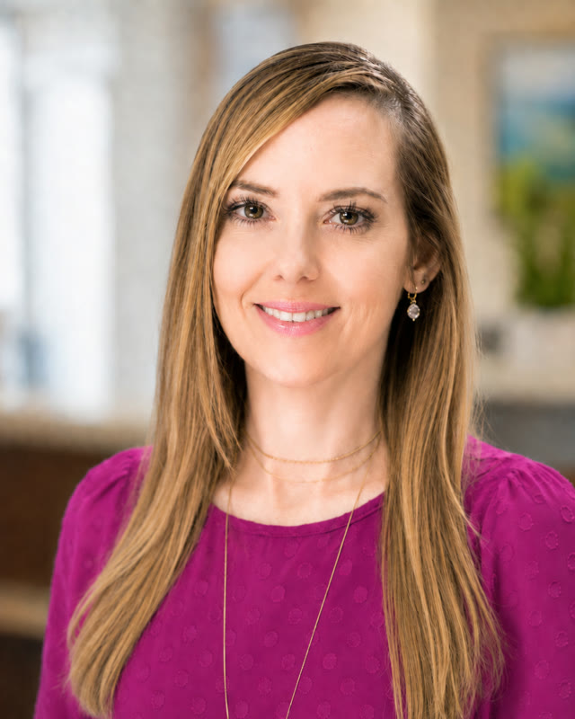 Portrait of Katie Brown, office manager